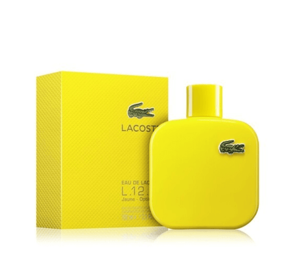 Lacoste L.12.12. Yellow 100ml EDT 1.1 Premium - Perfumes Colombia