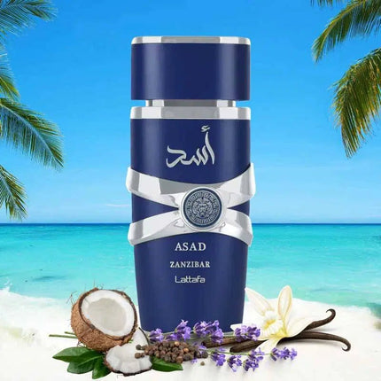 Lattafa Asad Zanzibar 100ml EDP 1.1 Premium - Perfumes Colombia