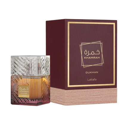 Lattafa Khamrah Dukhan 100ml EDP 1.1 Premium - Perfumes Colombia