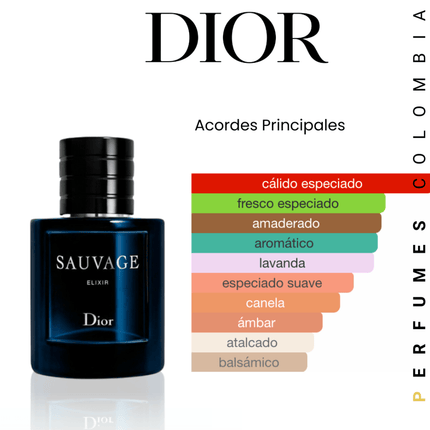 Sauvage Elixir Dior 1.1 premium - Perfumes Colombia