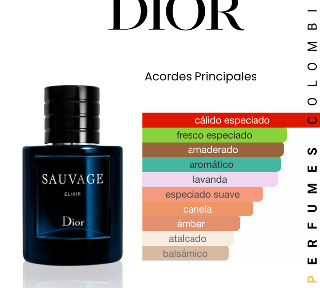 Sauvage Elixir Dior 1.1 premium - Perfumes Colombia