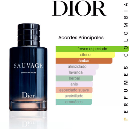 Sauvage Parfum Dior 100ml EDP 1.1 Premium - Perfumes Colombia