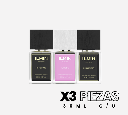SET ILMIN X3 C/U 30ML EDP 1.1 Premium - Perfumes Colombia